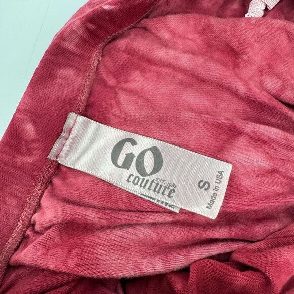 Go‎ Couture Tie Dye Strapless Jumpsuit Sz S - Picture 8 of 10